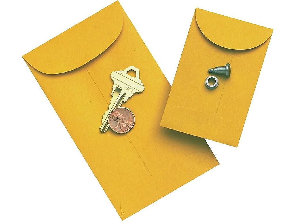 Quality Park #7 Envelope 3 1/2" x 6 1/2", Manila, 500/Box (QUA50762)