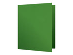 Oxford 2-Pocket Presentation Folders, Green, 25/Box (OXF 57503)