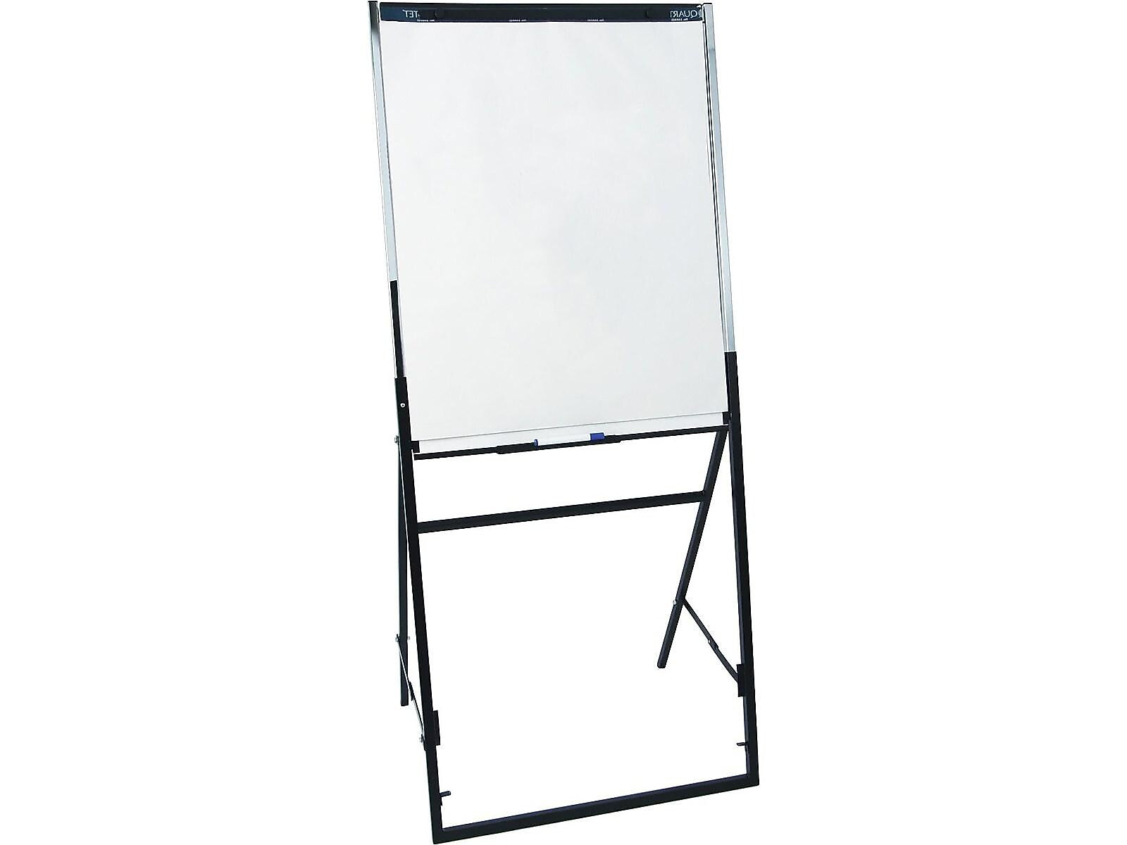 Quartet Futura Flip Chart Easel, 67", Black Metal (QT351900)