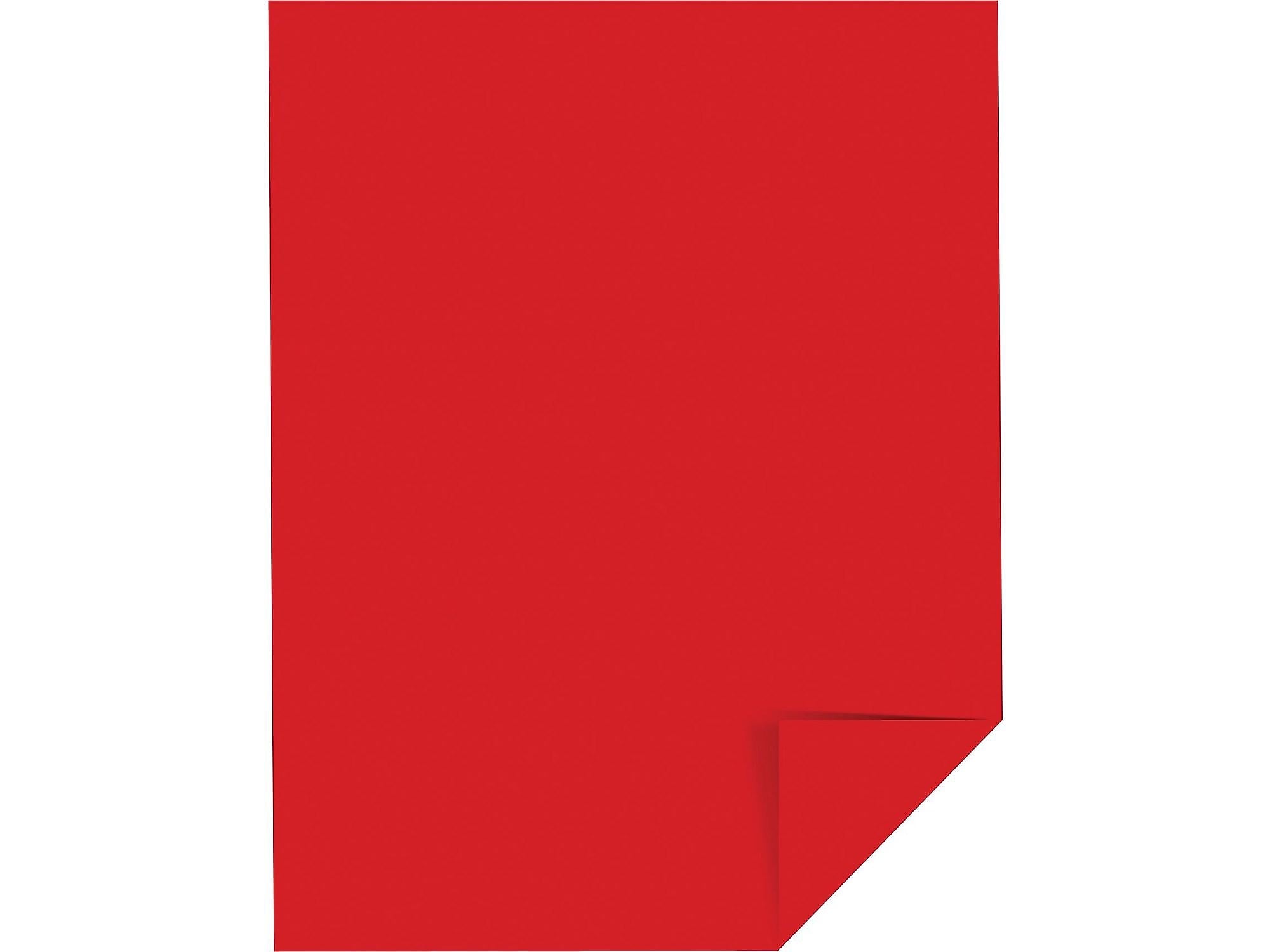 Astrobrights 65 lb. Cardstock Paper, 8.5" x 11", Re-Entry Red, 250 Sheets/Pack (22751)