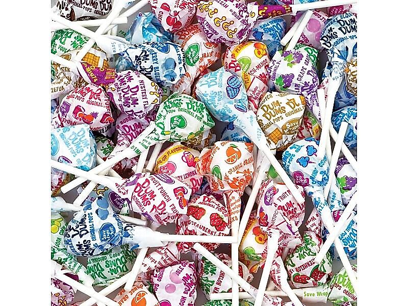 Dum Dums Lollipops, Assorted Flavors, 61 oz., (220-00055)