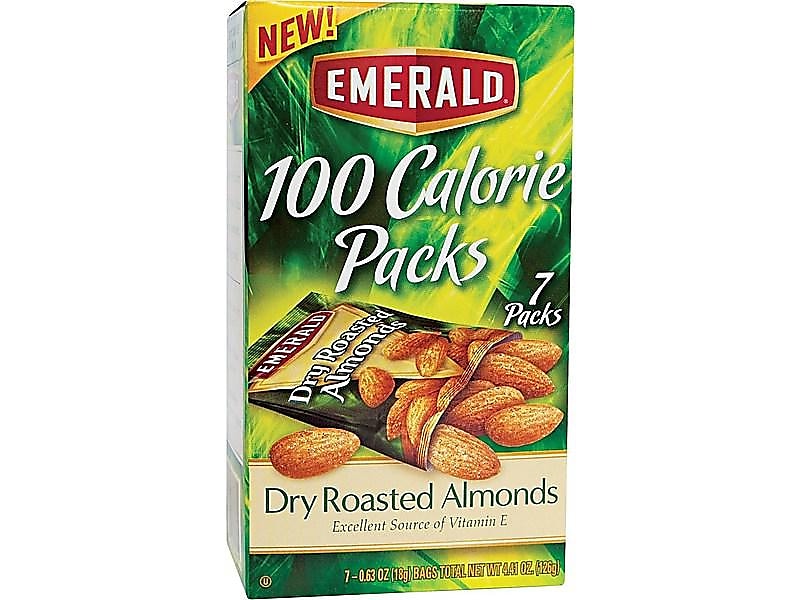 Emerald Dry Roasted Almonds, 0.63 oz., 7 Packs/Box (DFW34895 )