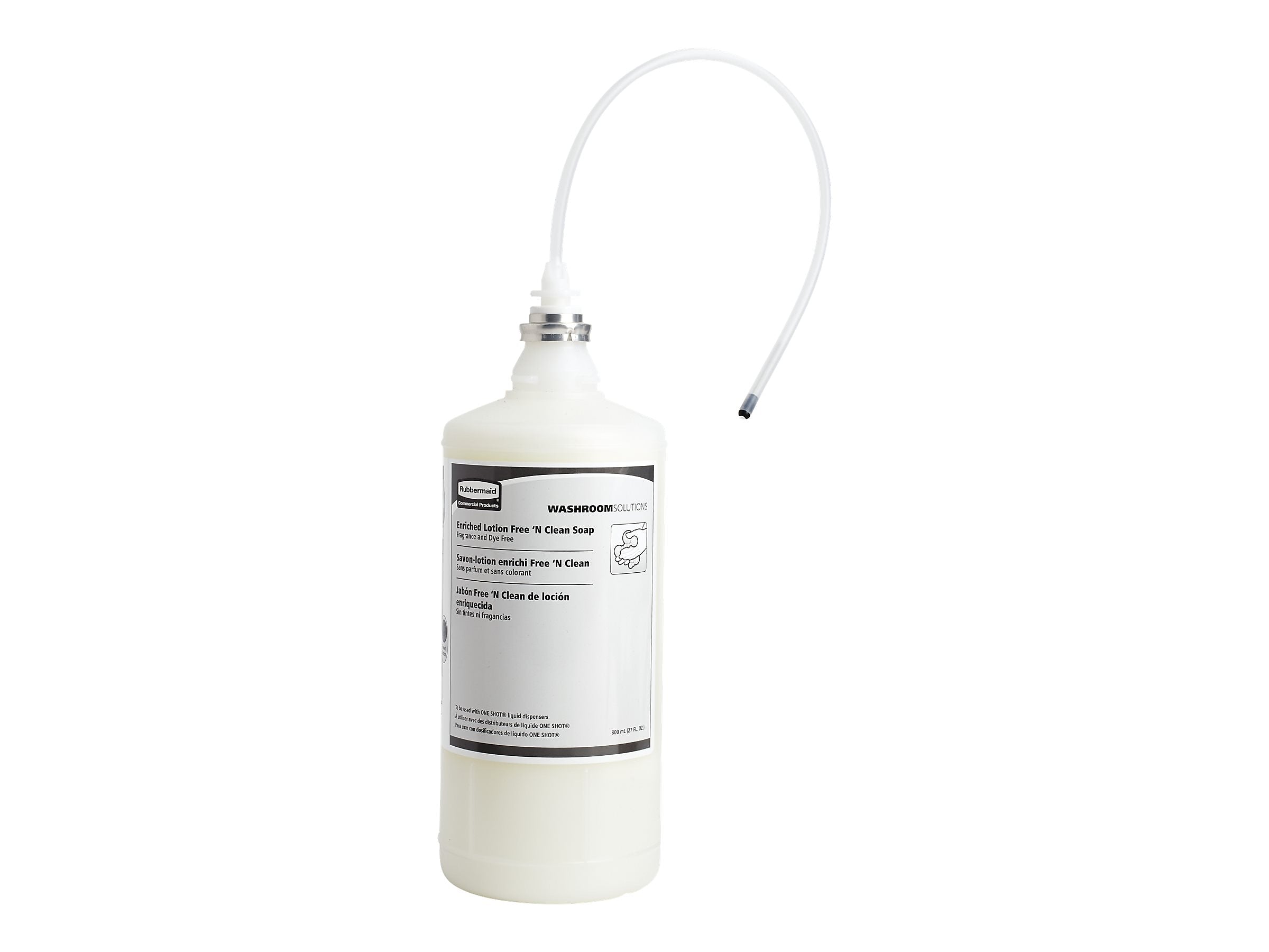 Rubbermaid Liquid Hand Soap Refill for OneShot Dispenser, 4/Carton(FG402363)