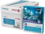 Xerox Vitality 8.5" x 11" Multipurpose Paper, 20 lbs., 92 Brightness, 500 Sheets/Ream, 10 Reams/Carton (3R02047)