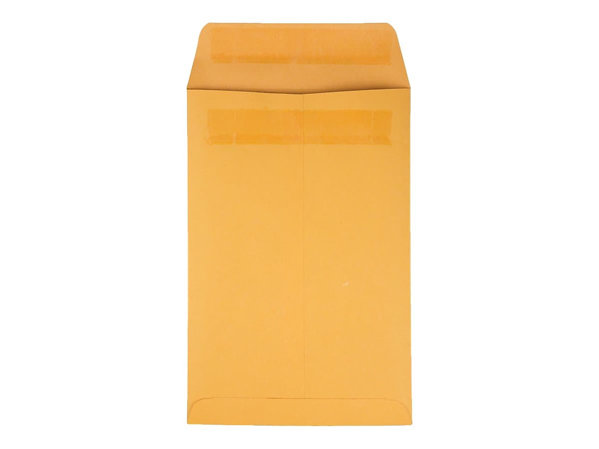 Quality Park Redi-Seal Kraft Catalog Envelopes, 6.5" x 9.5", Kraft, 250/Box (QUA43362)