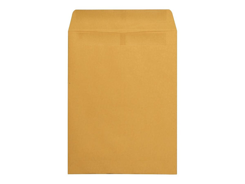 Quality Park Redi-Seal Kraft Catalog Envelopes, 9.5" x 12.5", Kraft, 250/Box (QUA43662)