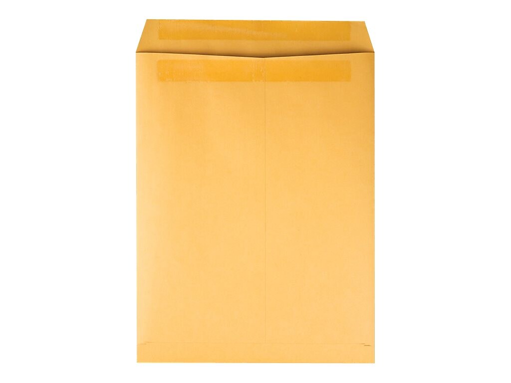 Quality Park Redi-Seal Kraft Catalog Envelopes, 10" x 13", Kraft, 250/Box (QUA43762)
