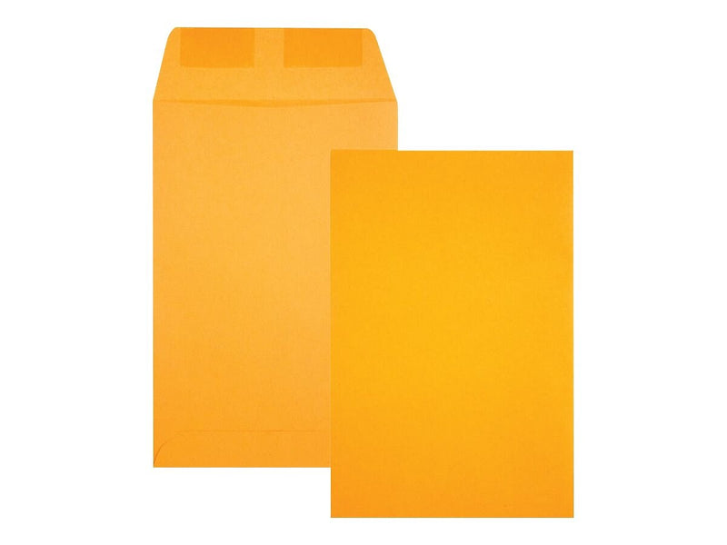 Quality Park Gummed Catalog Envelopes, 6" x 9", Kraft, 500/Bx (QUA40765)