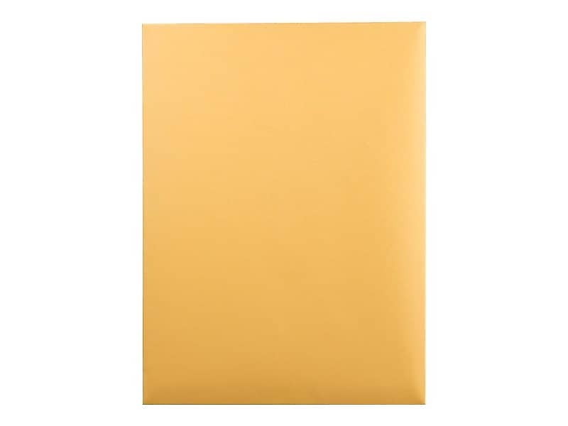 Quality Park Gummed Kraft Catalog Envelopes, 9" x 12", Kraft, 250/Box (QUA41465)