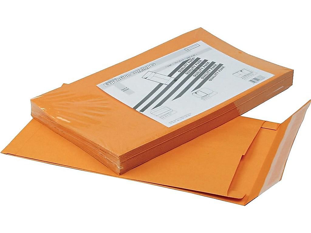 Quality Park Self Seal Kraft Catalog Envelopes, 10"L x 15"H, Kraft, 25/Pack (QUA93338)