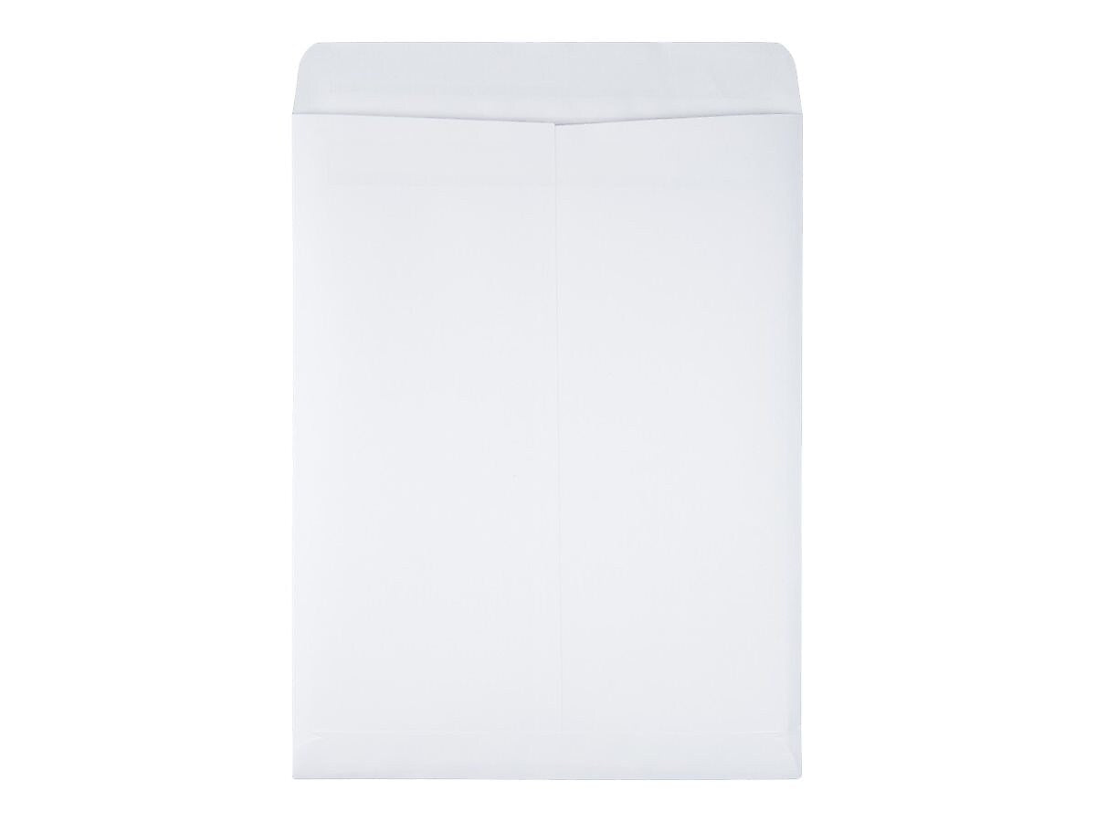 Quality Park Redi-Seal Catalog Envelopes, 10" x 13", White Wove, 100/Box (QUA43717)