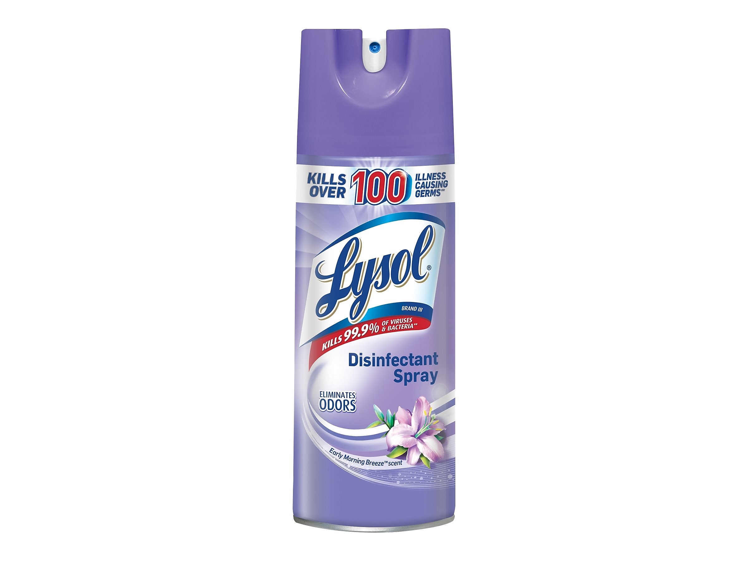 Lysol All-Purpose Cleaners & Spray Disinfectant, Early Morning Breeze Scent, 12.5 oz., 12/Carton (RAC80833)
