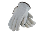 PIP Leather Gloves, Large, Natural, 2 Gloves/Box (179955)