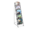 Safco Onyx Magazine Holder, Black Steel (6461BL)