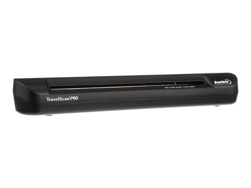 Ambir TravelScan Pro PS600-AS Portable/Mobile Scanner, Black