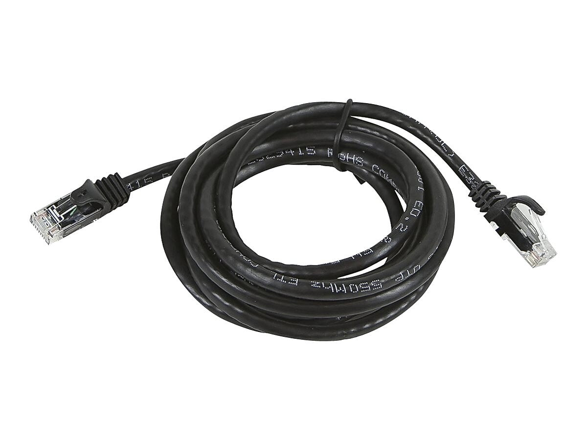 Monoprice 14' CAT-5e Ethernet Cable, 30 AWG, Black (109551)