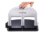 Bostitch EZ Squeeze 3-Hole Punch, 40 Sheet Capacity, Silver (2240)