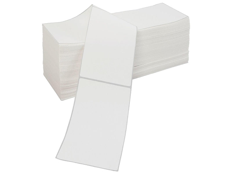 I.D. Images Standard Fanfold Direct Thermal Labels, 4" x 6", White, 4000/Carton (DSP400600F1F00B)