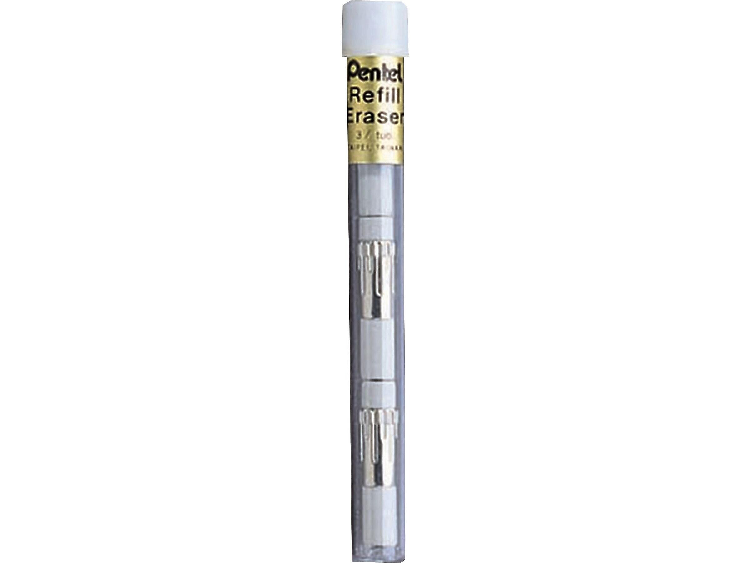 Pentel Z2-1N Eraser Refills, White, 12/Pack (Z21BP3-K6)