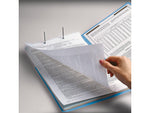 Smead Shelf-Master Recycled Reinforced Classification Folder, 3/4" Expansion, Letter Size, Blue, 50/Box (25040)