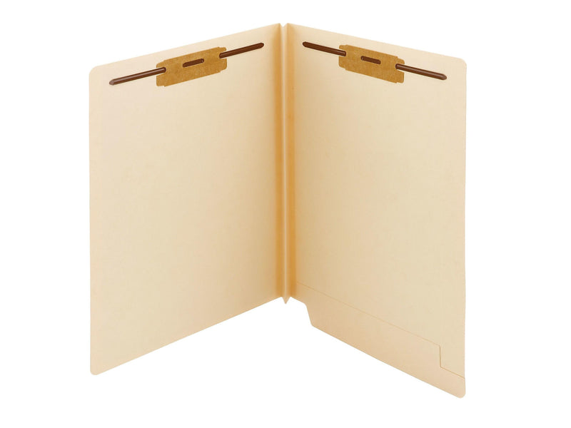 Smead End Tab Classification Folders, Shelf-Master Reinforced Straight-Cut Tab, Letter Size, Manila, 50/Box (34276)