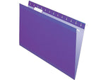 Pendaflex Recycled Hanging File Folders, Legal Size, Violet, 25/Box (PFX 4153 1/5 VIO)