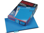 Pendaflex Recycled Hanging File Folders, Legal Size, Blue, 25/Box (PFX 04153 1/5 BLU)