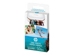 HP Glossy Zink Glossy Photo Paper, 2" x 3", 50 Sheets/Pack (HPIZ2X350)