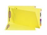 Smead End Tab Classification Folders, Shelf-Master Reinforced Straight-Cut Tab, Legal Size, Yellow, 50/Box (28940)