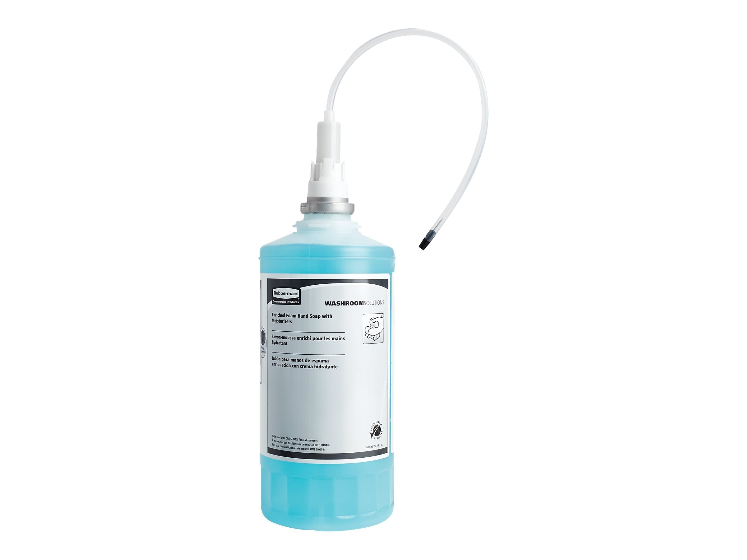 Rubbermaid Foaming Hand Soap Refill for OneShot Dispenser, Light Citrus Scent, 4/Carton(FG750386)