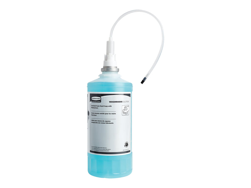 Rubbermaid Foaming Hand Soap Refill for OneShot Dispenser, Light Citrus Scent, 4/Carton(FG750386)