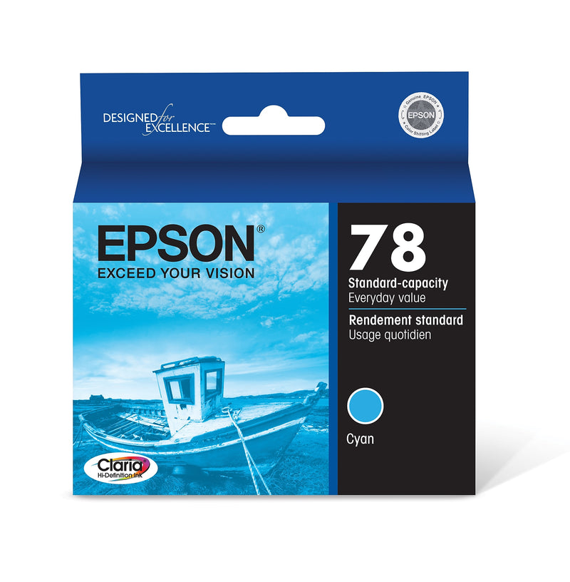 Epson T78 Cyan Standard Yield Ink Cartridge