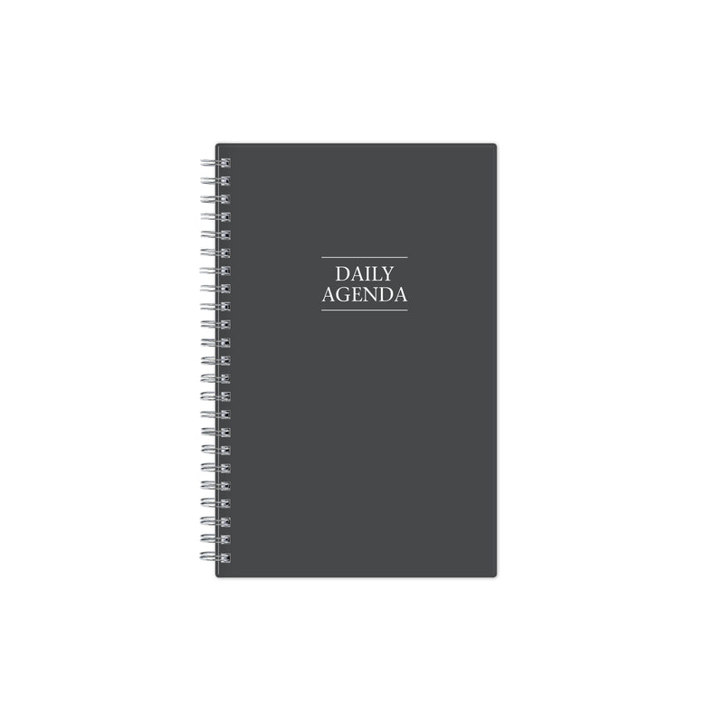Blue Sky Passages 5.5" x 8.5" Planner, Charcoal (113565)