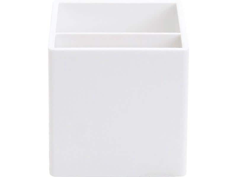 Poppin Plastic Pen Cup, White (100259)