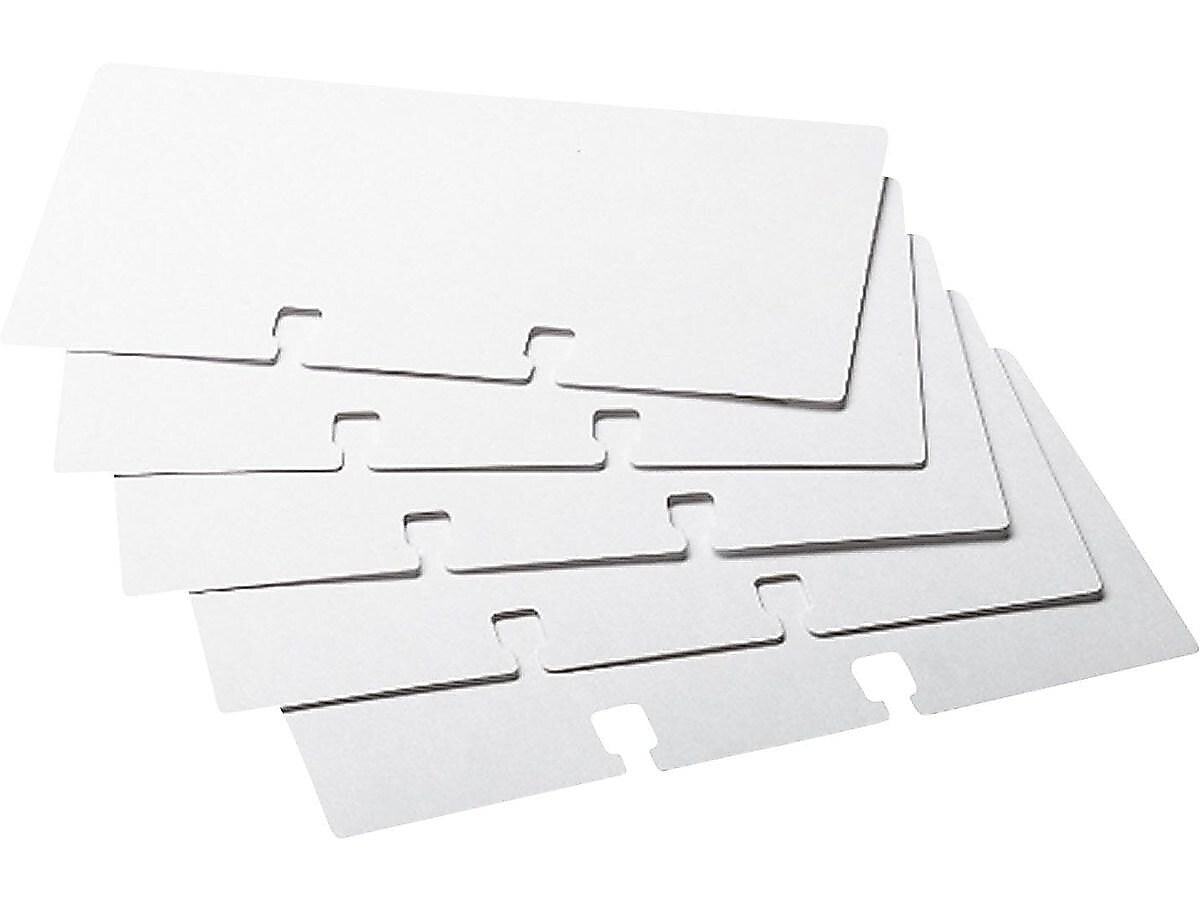 Rolodex Rotary Cards, White, 100/Pack (67558)