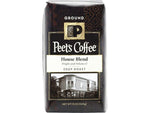 Peet's Coffee House Blend Ground Coffee, Dark Roast, 10.5 oz. (PCE835261)