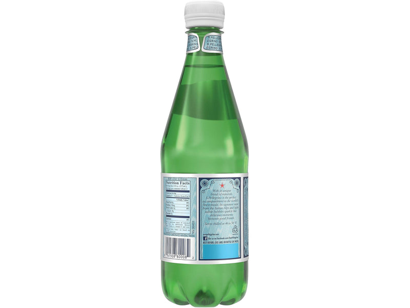 S.Pellegrino Sparkling Natural Mineral Water, 16.9 oz., 24 Bottles/Carton (12161701)