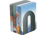 Officemate Heavy Duty Steel Book Ends, 10"H, Black (93142)