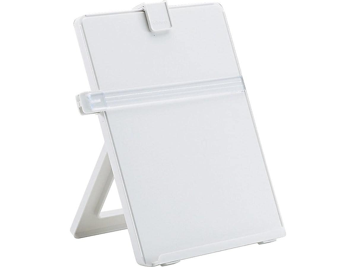 Fellowes Plastic Copy Holder, Platinum (21103)