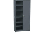 HON Brigade 72" Steel Storage Cabinet with 5 Shelves, Charcoal (HONSC1872S)