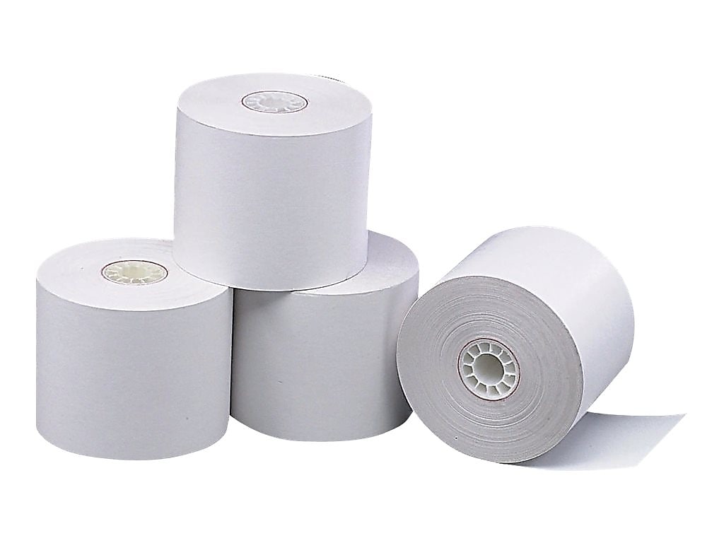 Staples Thermal Paper Rolls, 1-Ply, 2 1/4" x 230', BPA Free, 50/Carton (3551)