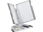 Tarifold Modular Desktop Document Holder, 8.5" x 11", Gray, Polypropylene (TD271)
