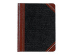 Boorum & Pease 38 Series Record Book, 7.63" x 9.63", Black/Red, 150 Sheets/Book (38-300-R)