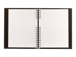Blueline AccountPro Record Book, 7.69" x 10.25", Black, 150 Sheets/Book (A7963C.01)