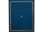 Gartner Studios Certificate Holders, 8.5" x 11", Blue, 6/Pack (35005)