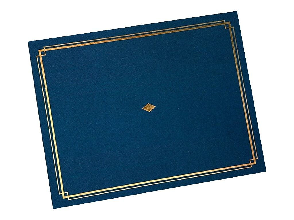 Gartner Studios Certificate Holders, 8.5" x 11", Blue, 6/Pack (35005)