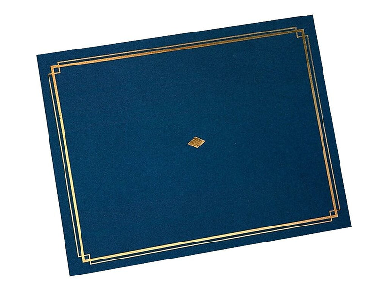 Gartner Studios Certificate Holders, 8.5" x 11", Blue, 6/Pack (35005)