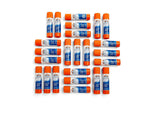 Elmer's Extra Strength Glue Sticks, 0.28 oz., White, 24/Pack (E554)