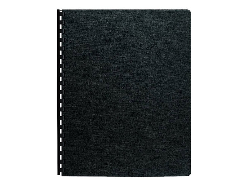 Fellowes Expressions Presentation Covers, Oversize, Black, 200/Pack (52115)