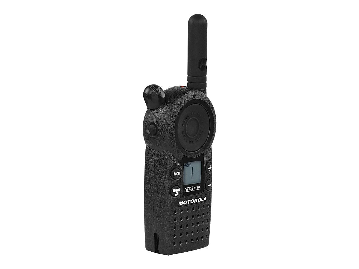 Motorola Portable Two-Way Radio, Black (CLS1110)